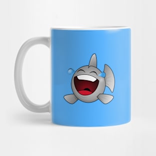 Funny Laughing Fish Mug